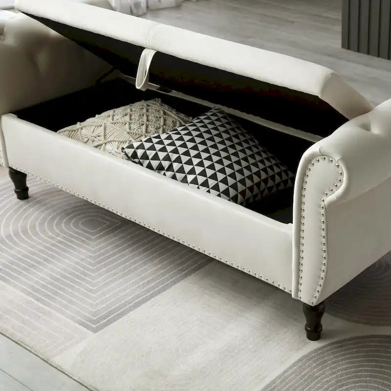 Banc de bout de lit rembourré KATA
