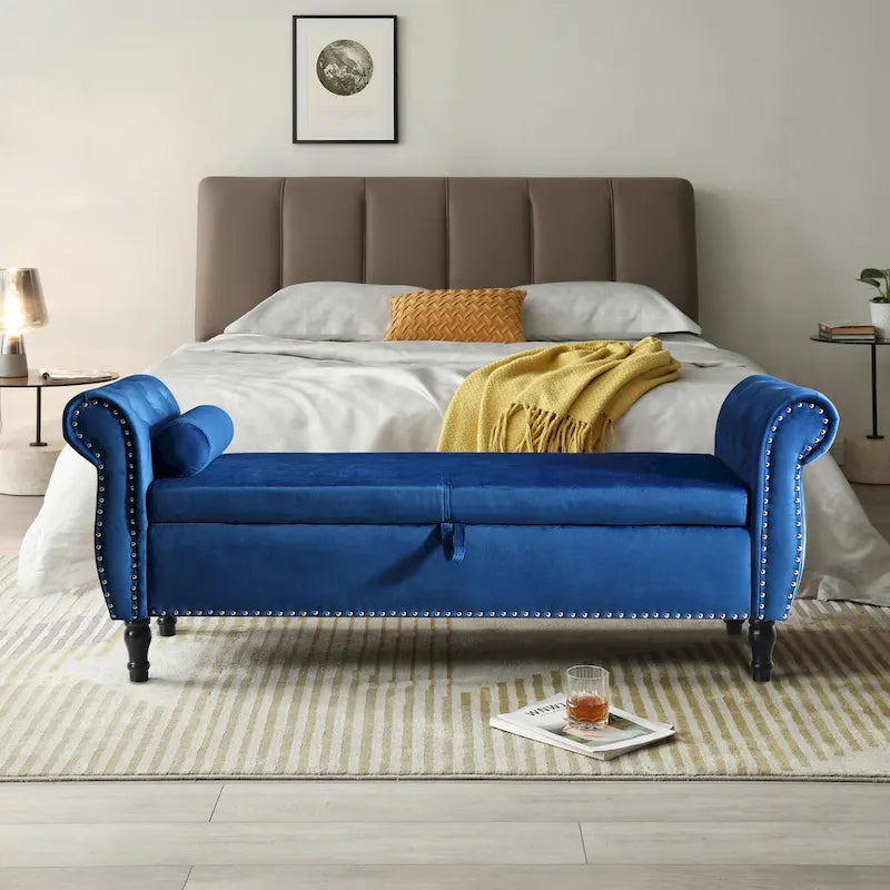 Banc de bout de lit rembourré KATA