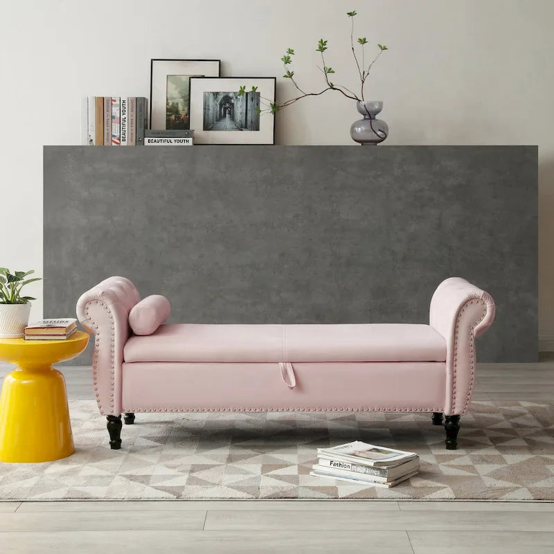 Banc de bout de lit rembourré KATA