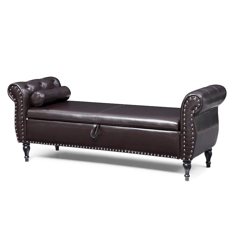 Banc de bout de lit rembourré KATA