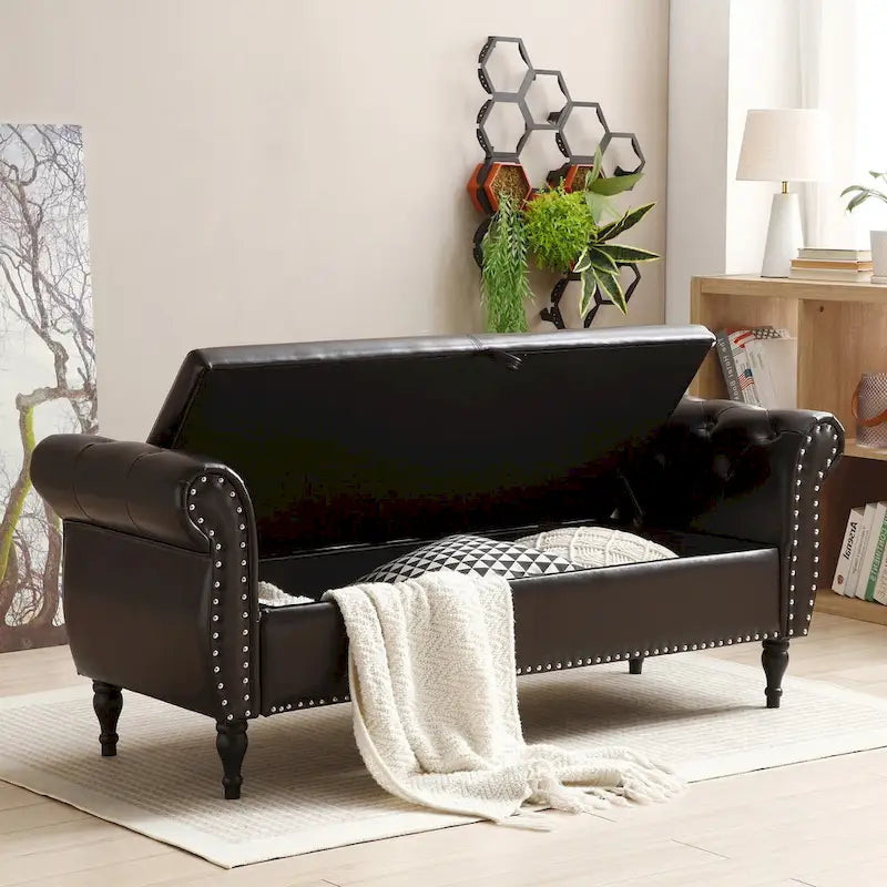 Banc de bout de lit rembourré KATA