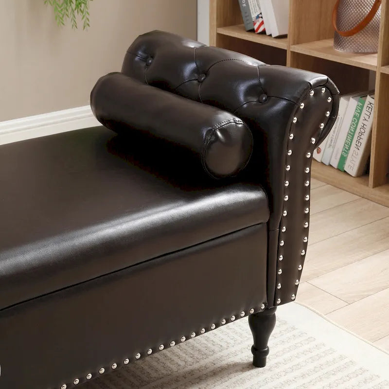 Banc de bout de lit rembourré KATA