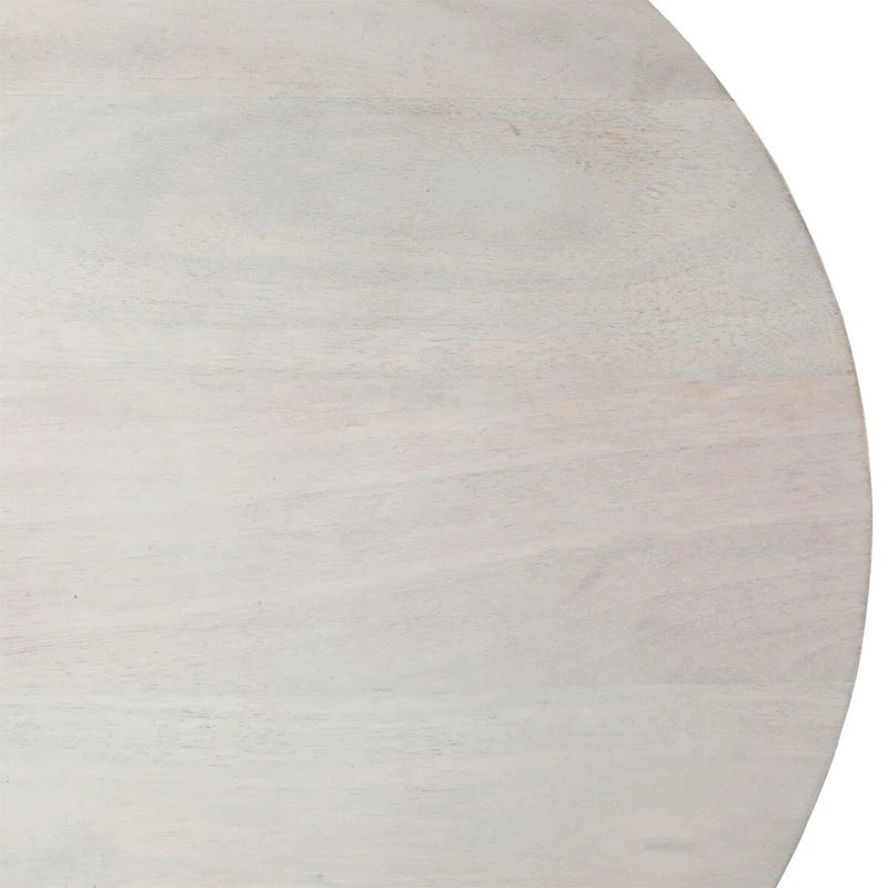 Table d'appoint Danacruz Mango, blanche