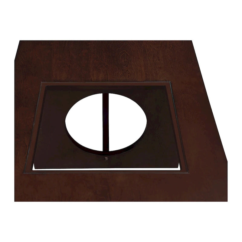 Table basse rectangulaire en bois contemporaine 47
