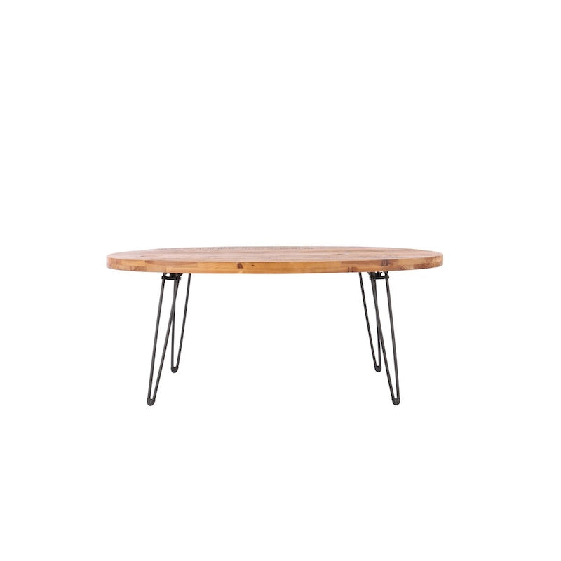 Table basse pliable en bois recyclé pour votre salon