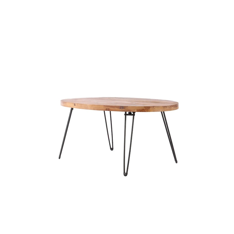 Table basse pliable en bois recyclé pour votre salon
