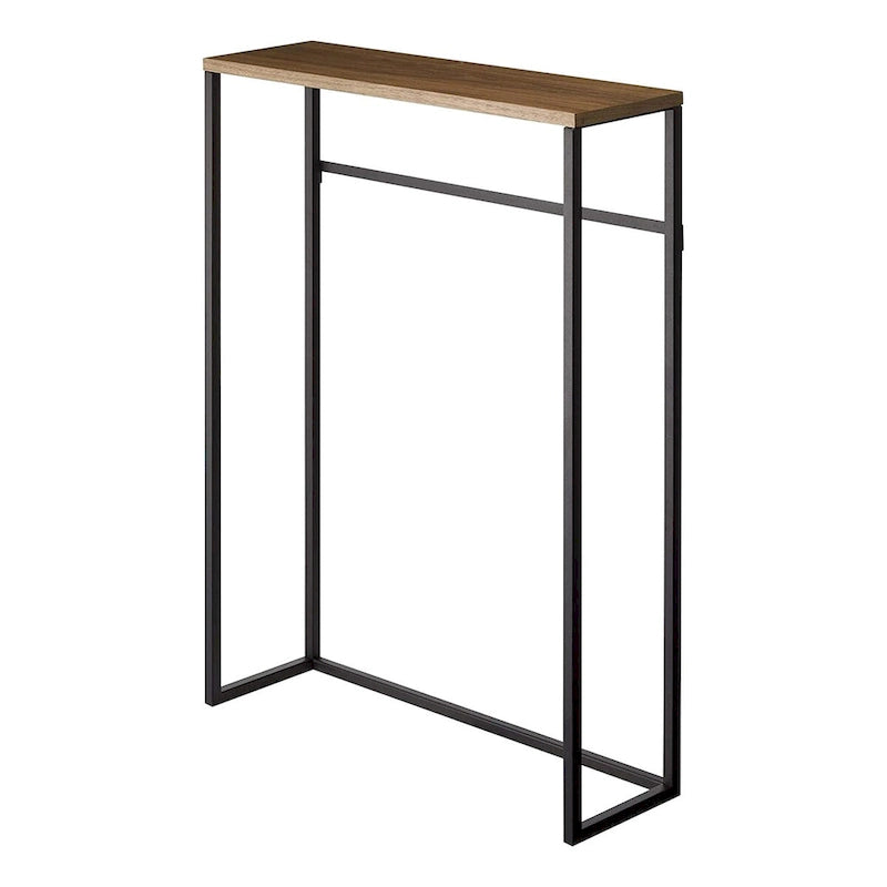 Console de table étroite Yamazaki Home, Acier, Charge max. 5 kg - L 18,5 x l 60 x H 80,5 cm
