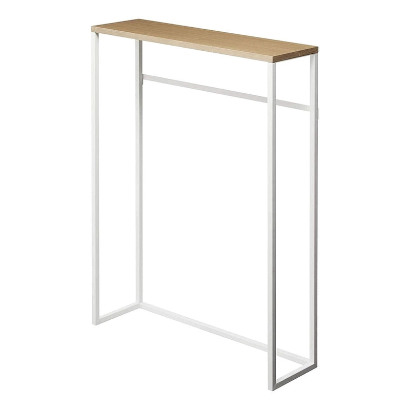 Console de table étroite Yamazaki Home, Acier, Charge max. 5 kg - L 18,5 x l 60 x H 80,5 cm