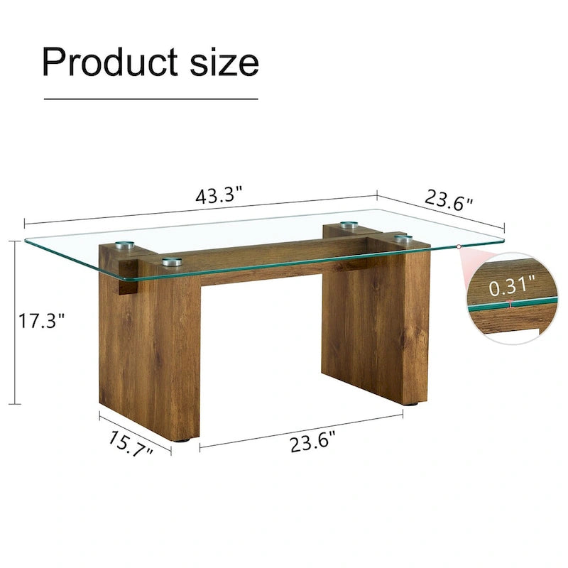 Table basse moderne minimaliste