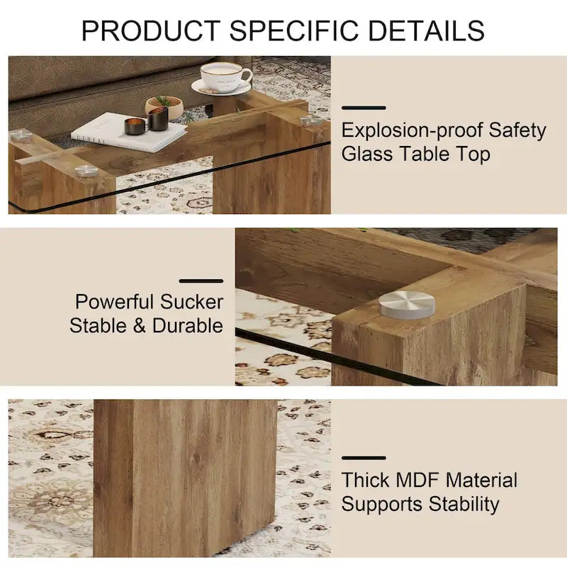 Table basse moderne minimaliste