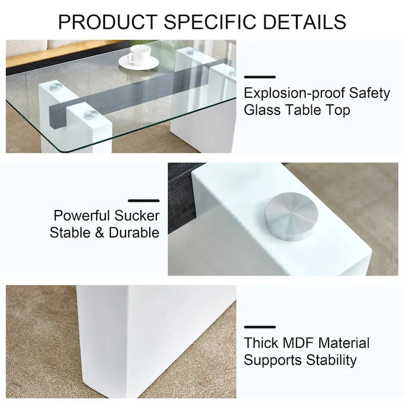 Table basse moderne minimaliste