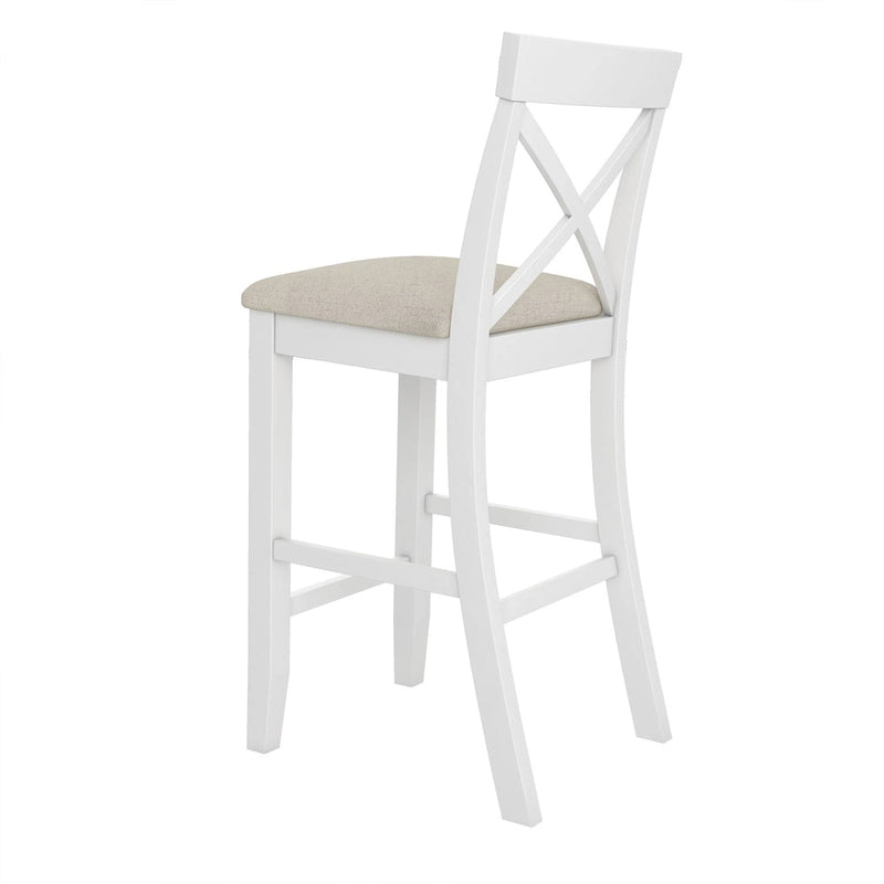 Ensemble de 3 pièces de salle à manger rectangulaire en bois pour bar