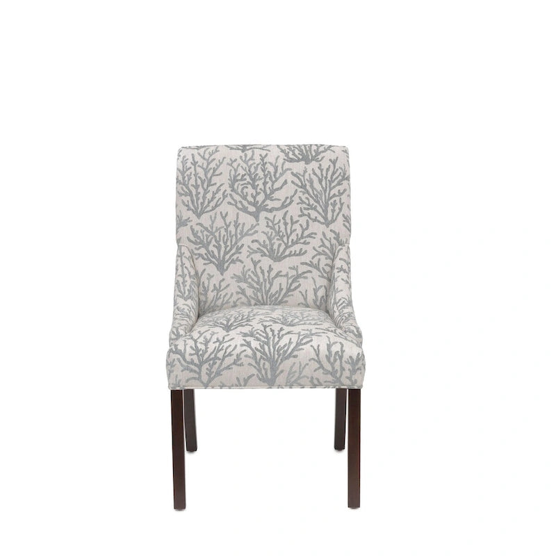 Chaise de salle à manger Marie à accoudoirs inclinés transitionnels