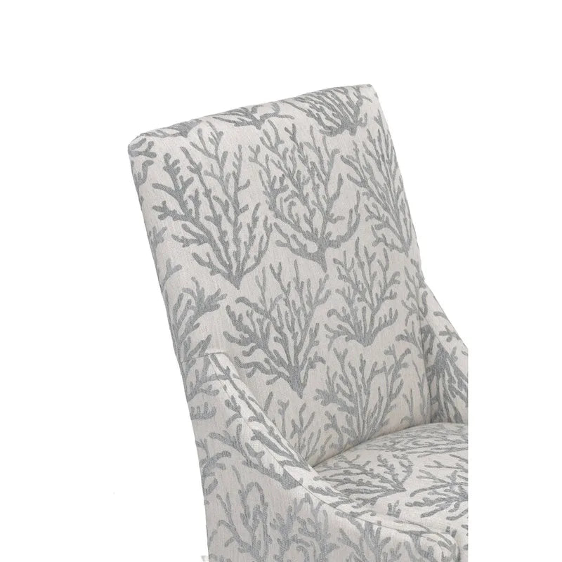 Chaise de salle à manger Marie à accoudoirs inclinés transitionnels