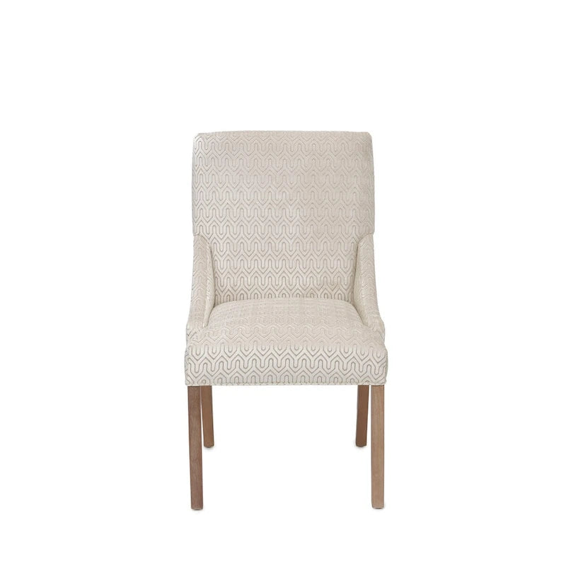 Chaise de salle à manger Marie à accoudoirs inclinés transitionnels