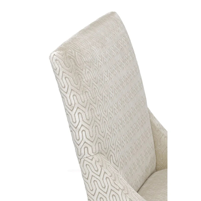 Chaise de salle à manger Marie à accoudoirs inclinés transitionnels