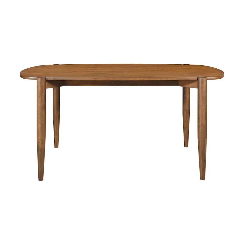 Ensemble de salle à manger 5 pièces en bois massif Whisten Walnut