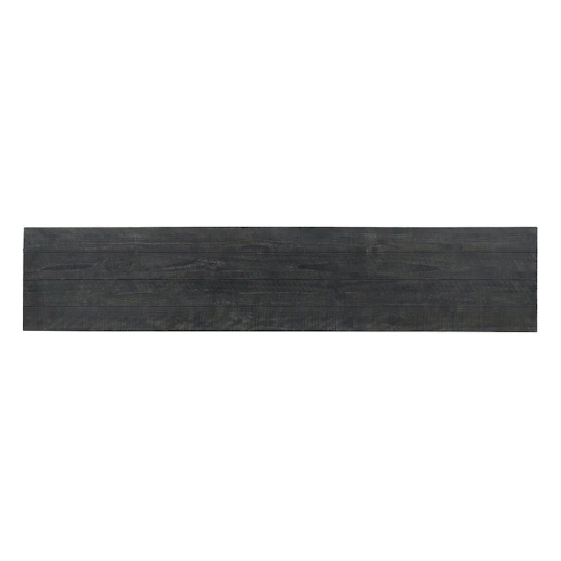 Bahut Classic Home Larson 90 en pin recyclé et verre