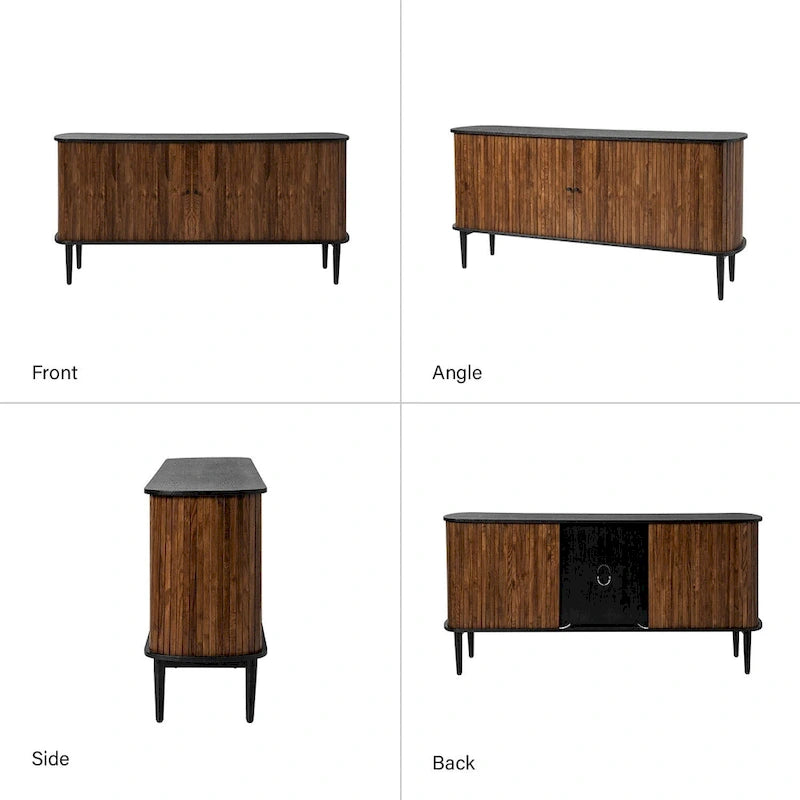 Buffet Franz Modern 63 po avec étagère réglable par HULALA HOME