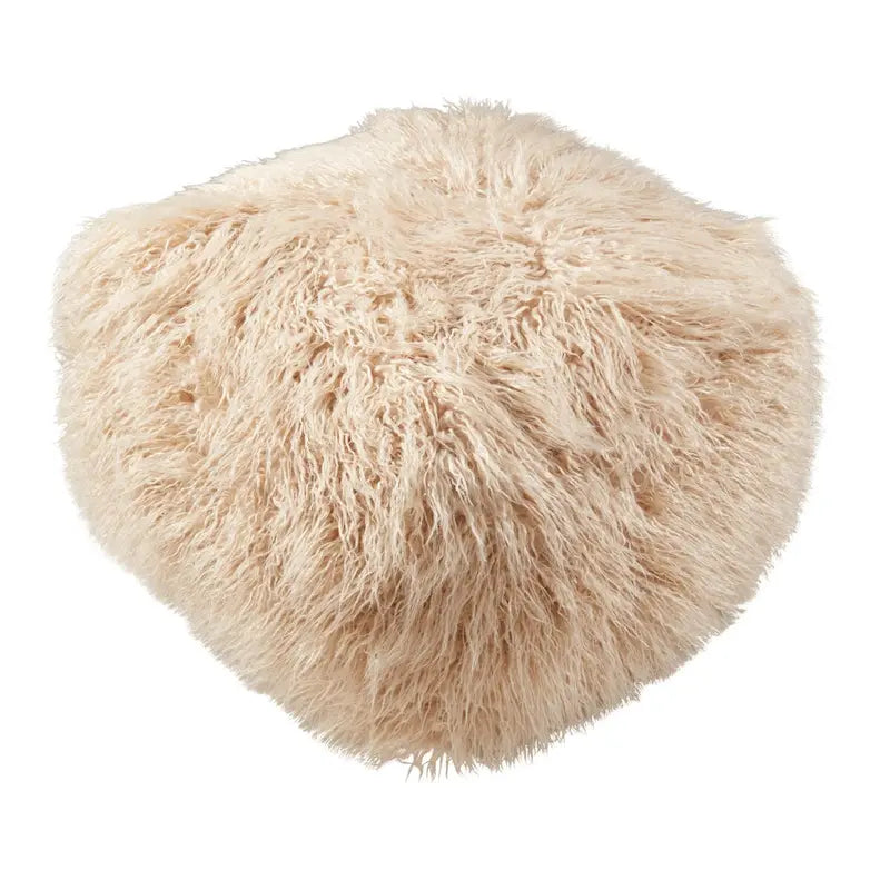 Pouf en fausse fourrure Snug Haven