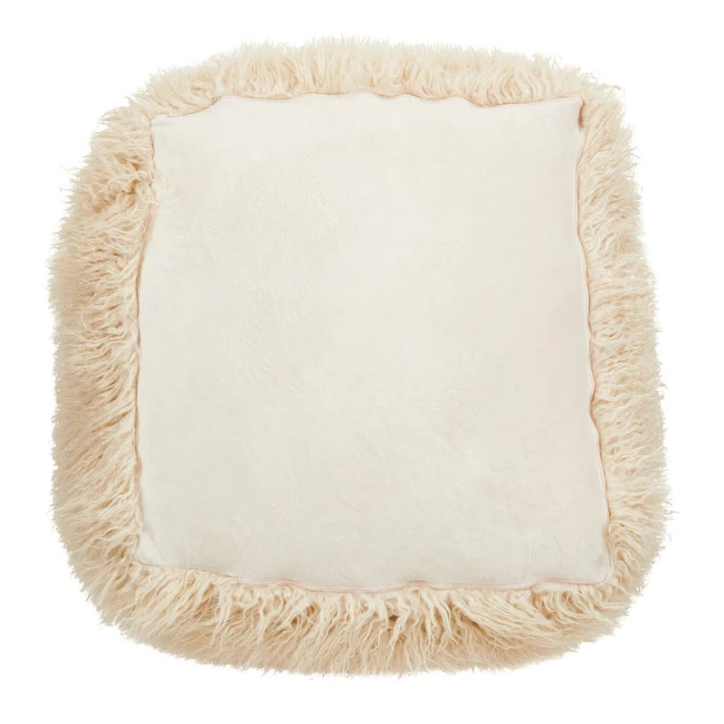 Pouf en fausse fourrure Snug Haven