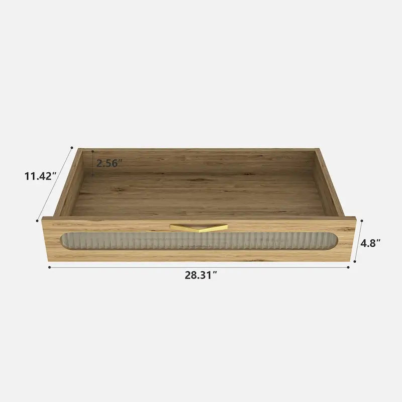 Meuble de rangement moderne avec tiroir et étagère réglable, armoire de rangement de style porte de grange pour cuisine, salle à manger, salle de bain, entrée