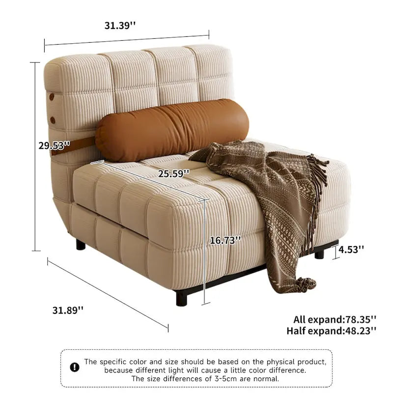 Fauteuil-lit convertible JASIWAY