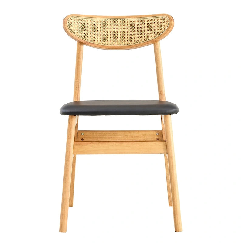 La chaise de salle à manger en bois massif, élégante et durable