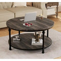 Table basse ronde 77 cm Table basse industrielle