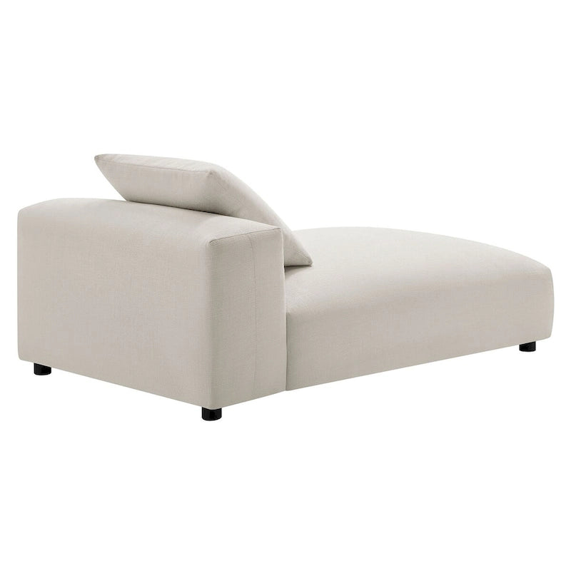 Chaise longue sans accoudoirs en tissu rembourré modulaire Solace