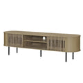 Meuble TV 2 étagères avec portes coulissantes Brax de New Classic Furniture