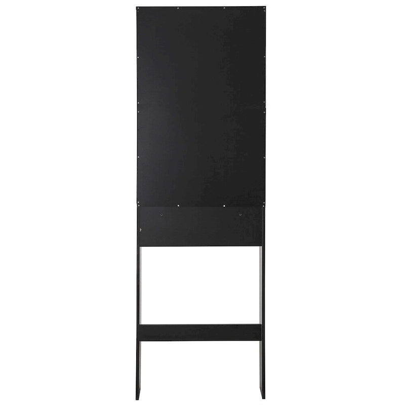 Meuble de rangement pour toilettes, armoire de rangement de style ferme au-dessus des toilettes