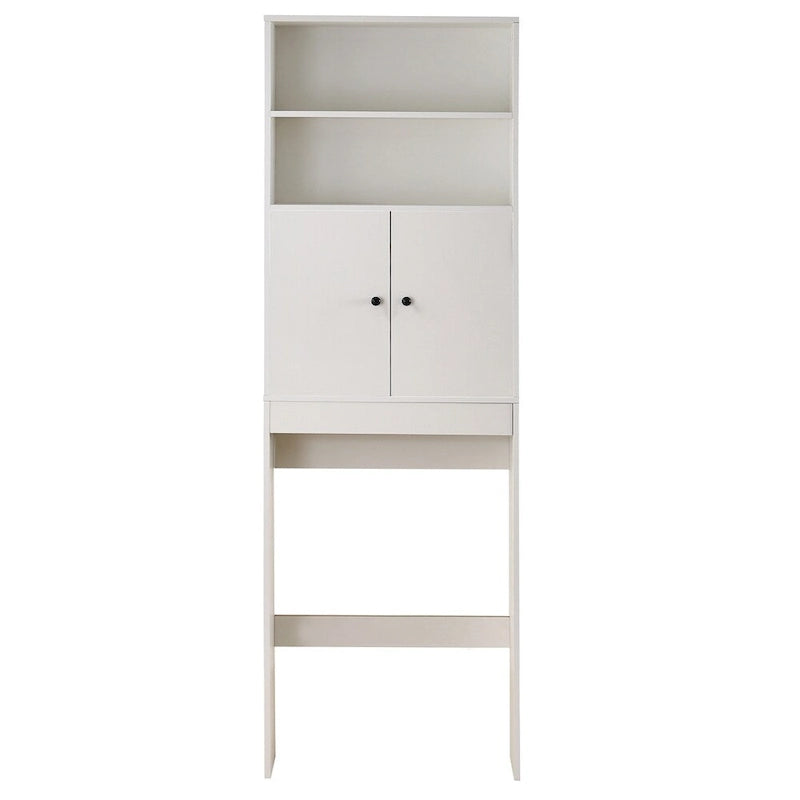 Meuble de rangement pour toilettes, armoire de rangement de style ferme au-dessus des toilettes