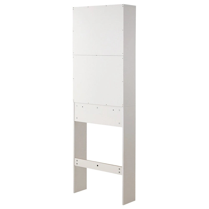 Meuble de rangement pour toilettes, armoire de rangement de style ferme au-dessus des toilettes