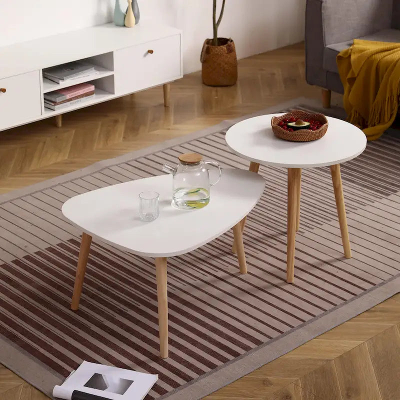 Table basse ronde