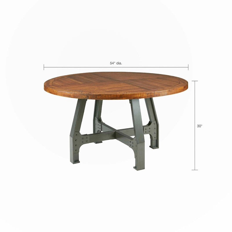 Table de repas/réunion ronde 1 pièce