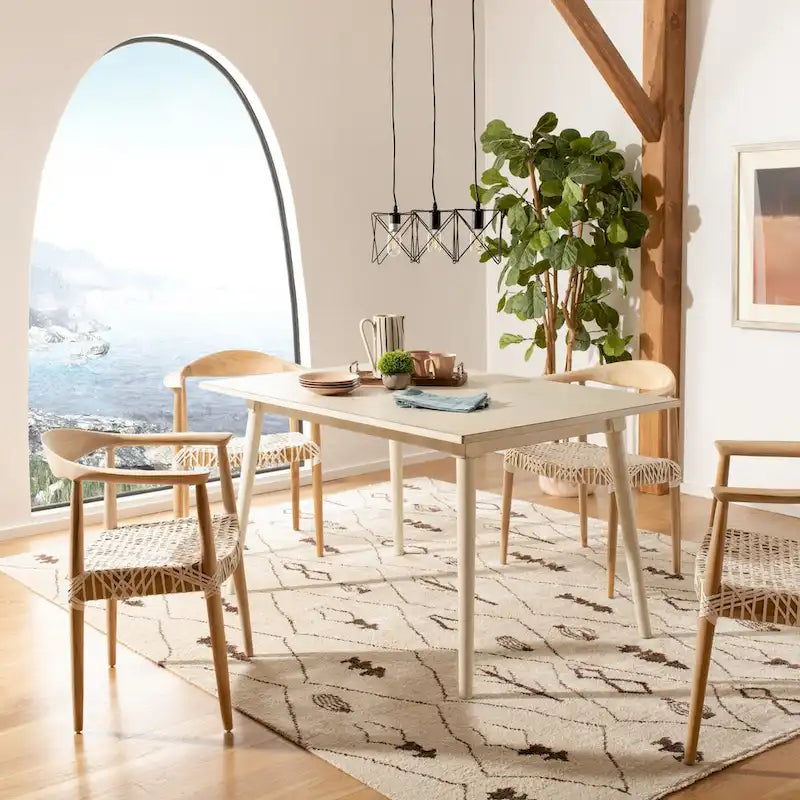 SAFAVIEH Theobalda Table à manger rectangulaire - 55 x 36 x 30,3 - 55 L x 36 P x 30 H