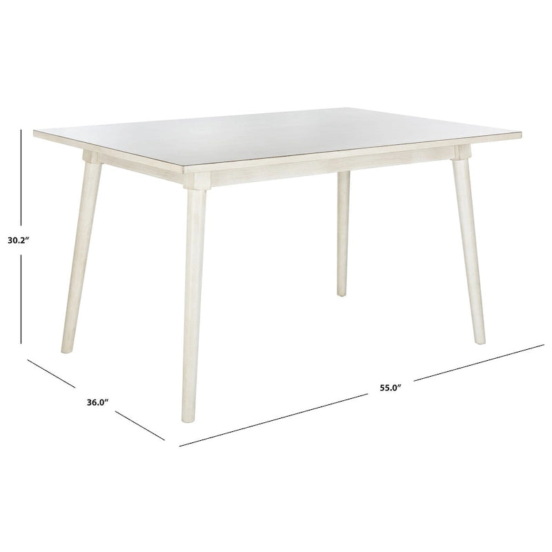 SAFAVIEH Theobalda Table à manger rectangulaire - 55 x 36 x 30,3 - 55 L x 36 P x 30 H