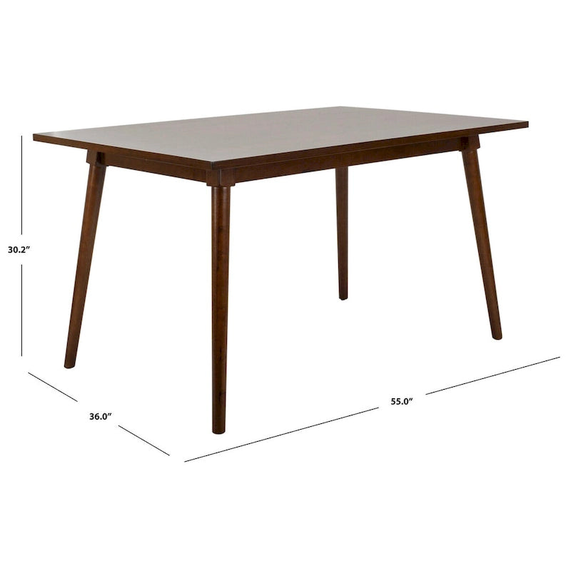 SAFAVIEH Theobalda Table à manger rectangulaire - 55 x 36 x 30,3 - 55 L x 36 P x 30 H