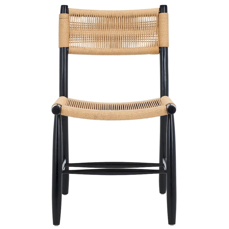 SAFAVIEH Home Masha Chaise de salle à manger en corde de 17 pouces [LOT de 2] - 20Lx22Px34H