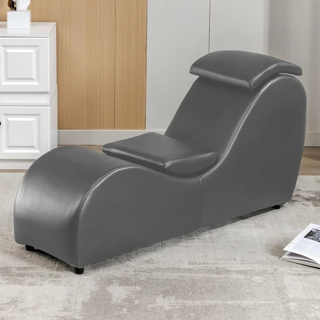 Mixoy Chaise de Yoga d'intérieur, Chaise longue de yoga incurvée pour adultes, étirements, exercices, relaxation