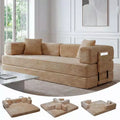 80,7 Canapé-lit convertible 5-en-1 – Corduroy, 544 kg, Aucun assemblage requis